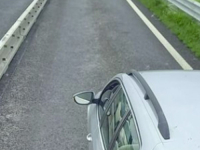 SEKUNDE DO KATASTROFE: Pogledajte kakvu je glupost učinio vozač na autocesti u susjedstvu…