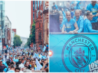 KAKO LI JE SAD NAVIJAČIMA GRADSKOG RIVALA: Manchester City slavi titulu prvaka Evrope, Manchester je plav (VIDEO)