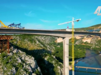 OVO VRIJEDI POGLEDATI VIŠE PUTA: Obale Neretve su konačno povezane impresivnim mostom kod Počitelja (VIDEO)