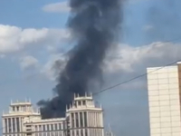 PROCURILE SNIMKE S LICA MJESTA: Bjesni veliki požar u Moskvi, gust dim uzdiže se iznad...