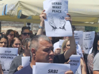 KOSOVSKI SPECIJALCI ZASAD NA ODSTOJANJU: Protest zbog hapšenja Srba, helikopter KFORA nadlijeće područje...