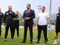 VICO ZELJKOVIĆ POSJETIO 'ZMAJEVE' U ZENICI: 'Raduje me raspoloženje među igračima i članovima stručnog štaba i vidim...'