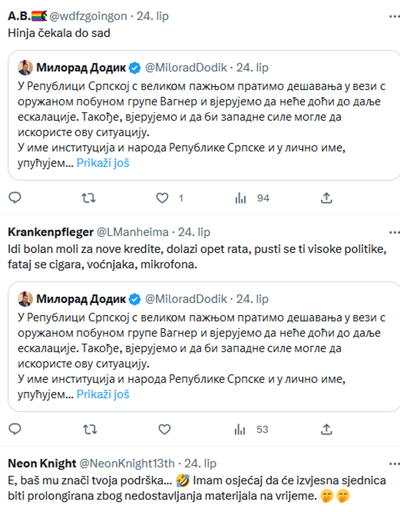 'IDI, BOLAN, MOLI ZA NOVE KREDITE, DOLAZI OPET RATA…': Društvene mreže ...