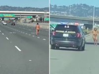 NEVJEROVATNO: Naga žena izašla iz auta i zapucala po autoputu (VIDEO)