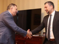 UDRUŽENI PR PODUHVAT: 'Predsjednici SNSD-a i NiP-a, Milorad Dodik i Elmedin Konaković, danas su...'