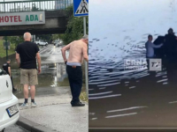 PODVOŽNJAK KOJI JE VEĆ DECENIJAMA ENIGMA ZA SVE SARAJEVSKE VLASTI: Pogledajte izvlačenje žene iz potopljenog automobila u Buća potoku (VIDEO)