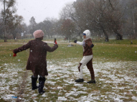 NA JUGU AFRIKE PAO SNIJEG, DJECA ODUŠEVLJENA: 'Ovo je čarolija, to nikad nismo vidjeli!' (FOTO)