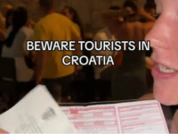 SPLITSKE VLASTI U OBRAČUNU SA RAZUZDANIM TURISTIMA: Dobila kaznu od 150 eura jer je pila alkohol na ulici (VIDEO)