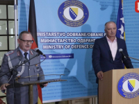 NJEMAČKI VOJNI ATAŠE U BiH: 'Zbog političke situacije odlučili smo, u saglasnosti sa EU, da se projekti u RS ne podržavaju' (FOTO)