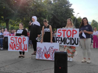 'STOP NASILJU', 'STOP FEMICIDU': Protesti protiv nasilja nad ženama održani i u Zenici (FOTO)