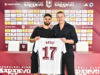 SARAJEVO SE POJAČALO: Mladi reprezentativac BiH  Ajdin Hasić stigao na posudbu