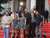 PETA NOĆ SARAJEVO FILM FESTIVALA: Ekipa hrvatskog filma 'Smrt djevojčice sa žigicama' na crvenom tepihu (FOTO)