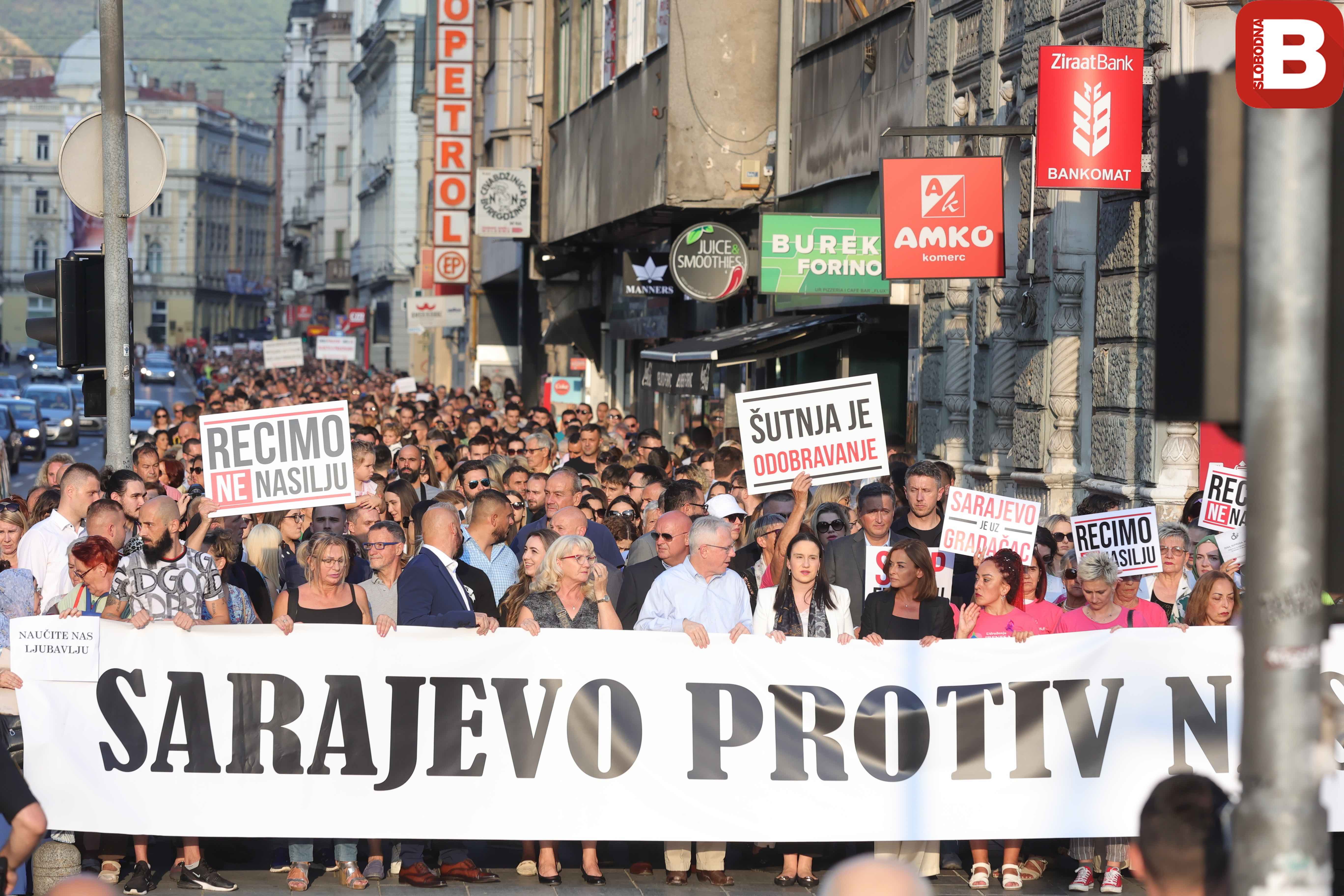 'SB' NA PROTESTIMA U SARAJEVU: Benjamina Karić objavila listu zahtjeva ...