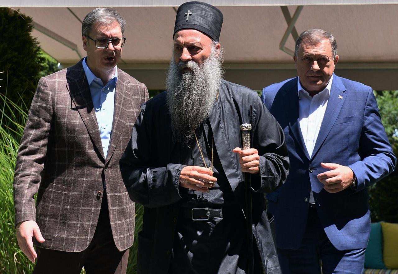 DRAGAN BURSAĆ ZA 'SB': 'Patrijarh Porfirije nije bio slučajno uz Vučića i  Dodika u Prijedoru, Crkva Srbije je logistička svetosavska sekta koja  ideološki gaji nove srpske nacionaliste…' | Slobodna Bosna