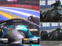 STRAVIČNA NESREĆA NA STAZI FORMULE 1: 'Pola' bolida je nestalo, pogledajte snimak (VIDEO)