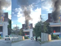 DRAMA U ZENICI: Povrijeđena dva radnika u eksploziji plinske boce na zgradi pozorišta