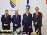 'SB' U PREDSJEDNIŠTVU BiH: Ambasador Murphy i kongresmen Turner sastali se sa Komšićem i Bećirovićem (FOTO)