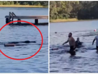IZVIĐAČICE SU SE BRČKALE U JEZERU, A ONDA SE POJAVIO MONSTRUM:  'Mislila sam da je ovo dan kada ću umrijeti...' (VIDEO)