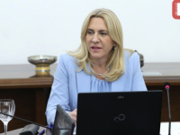 ŽELJKA CVIJANOVIĆ GOVOR ŽELJKA KOMŠIĆA KOMENTARISALA U BEOGRADU: 'Ja ne vidim ništa što je problematično, a odnosi se na ponašanje...'