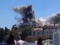 ZASTRAŠUJUĆI GUBICI AGRESORA: Ruski vojni vrh zbrisan nakon raketnog udara na okupirani Krim, procurile snimke s lica mjesta...