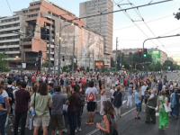 'ŽELJKO LOPOVE, GASI TELEVIZIJU': Završen protest 'Srbija protiv nasilja' (FOTO + VIDEO)