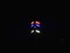 SVJETLEĆI IGROKAZ LJUBIŠE ĆOSIĆA: Toranj na Trebeviću osvijetljen bojama zastave Republike Srpske (FOTO)