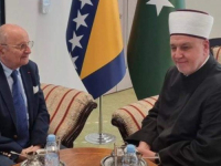 REIS KAVAZOVIĆ I PREDSJEDNIK JEVREJSKE ZAJEDNICE U BiH JAKOB FINCI: Razgovarali o značaju međureligijskog dijaloga i trenutnoj situaciji na Bliskom istoku