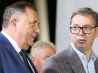 VUČIĆ BRANI DODIKA OD AMERIKANACA JALOVOM IRONIJOM: 'Junaci, uvedite sankcije i Dodikovim unucima'