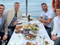 U STAMBOLU NA BOSFORU: Balkanske zvijezde iz Fenerbahčea na ručku, Edin Džeko častio zbog...