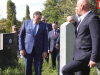 POSLIJE ROČIŠTA - NA GROBLJE: Dodik posjetio staro pravoslavno groblje u Sarajevu (FOTO)