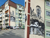 KOD OSNOVNE ŠKOLE 'SVETI SAVA': U Bijeljini osvanuo mural jednom od ubijenih srpskih terorista na Kosovu