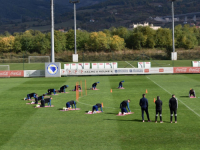 POZITIVNA ATMOSFERA: Zmajevi odradili aktivacijski trening pred večerašnju utakmicu