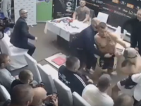 UOČI BORILAČKOG SPEKTAKLA U SARAJEVU: Tuča na konferenciji za medije, Srbijanac i Crnogorac...