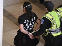 PUSTITE JE DA ŽIVI: Jevrejski demonstranti uhapšeni u Capitolu u Washingtonu, tražili prekid vatre u Gazi