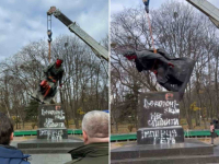 ONI TO ZOVU - 'DEKOLONIZACIJA': Ukrajinci uklonili kip slavnog ruskog pisca iz centra Kijeva