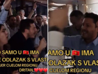 PROSLAVIO ODLAZAK S VLASTI: Dritan Abazović zapjevao 'Jel' Saraj'vo gdje je nekad bilo' (VIDEO)