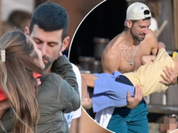 ROMANTIKA NA PLAŽI: Novak Đoković snimljen u Španiji u strastvenom zagrljaju sa suprugom Jelenom
