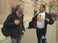 INCIDENT U MARIBORU: Lobista Rok Snežić na ročište po tužbi protiv Avde Avdića došao u majici sa likom Martina Krpana - 'On je štitio Sloveniju od muslimana' (VIDEO)