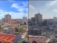 OVAKO SE IZRAEL 'BRANI': Pogledajte snimke Gaze prije bombardiranja i danas (VIDEO)
