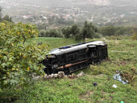 NESREĆA KOD SPLITA: Školski kombi sletio s ceste, djeca u bolnici