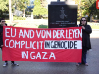 GRAĐANI PORUČILI PREDSJEDNICI EVROPSKE KOMISIJE: Zaustavite genocid u Gazi (FOTO)