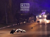 STRAVIČAN SUDAR U SARAJEVU: Vozač velikom brzinom udario u drvo na Ilidži