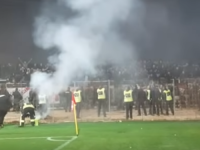 SA TRIBINA NA TEREN, I OBRNUTO: Pokrenut postupak protiv vatrogasca koji je bakljom gađao navijače Zrinjskog (VIDEO)