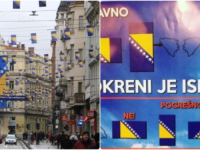 NIKAKO DA NAUČE: Zastava Bosne i Hercegovine iznad Vječne vatre u Sarajevu naopako postavljena