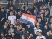 VEZE NEMAJU O BILO ČEMU: Navijači Zadra mahali ustaškom zastavom na utakmici protiv Partizana, mada Zadar nikad nije ni bio u NDH