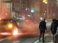 HOROR U MOSTARU: Zapalio se automobil u vožnji, vatrenu buktinju gasila tri vatrogasna vozila...