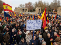 KUHA U ŠPANIJI: Veliki protest u Madridu protiv Sanchezovog sporazuma sa separatistima