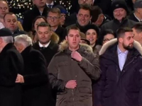 STARIJI IZNAD MLAĐEG: Na obilježavanju tzv. dana RS Vučićev sin i sin ratnog zločinca Mladića