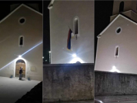 PROVOKACIJE 9. JANUARA U KONJICU: Zastavu RS-a okačili na crkvu, građani tražili da se skine, intervenirala i policija (VIDEO)