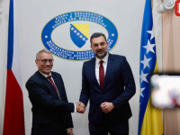 'SB' U MVP-u BiH: Elmedin Konaković ugostio češkog ministra za evropska pitanja, a tačno u podne... (FOTO)